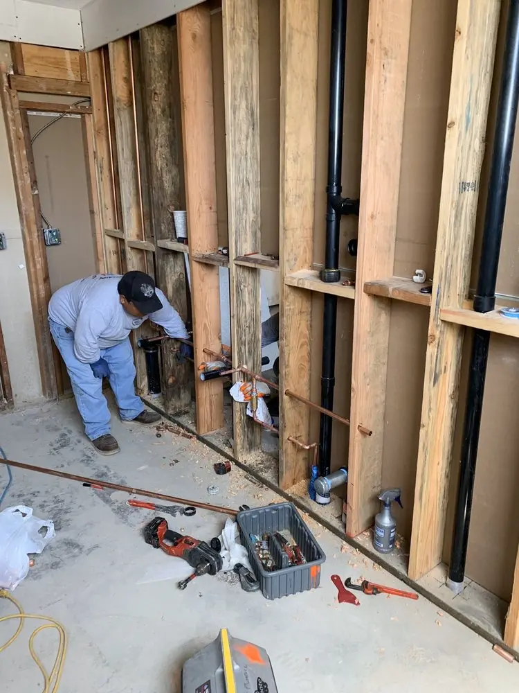 Commercial rough-in plumbing for Gas Line Repair in Oak Creek Estates